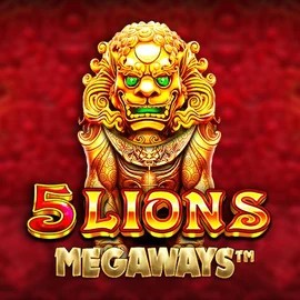 5 Lions Megaways logo – Slots by Pragmatic Play at Jackpot Casino