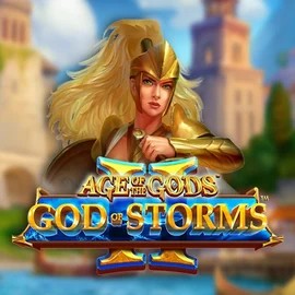 Age Of The Gods: God Of Storms 2 slot icon by Playtech, available at Jackpot Casino