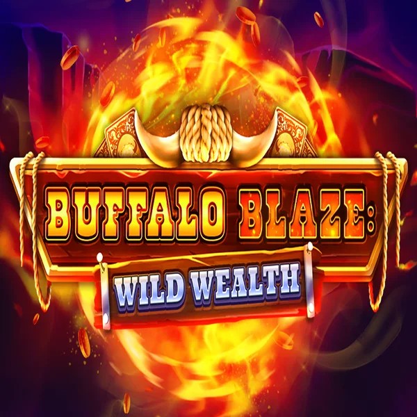 Buffalo Blaze Wild Wealth by OctoPlay, showcased at jackpotcasino.com.pl – game logo