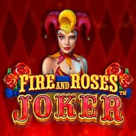 Slots logo of Fire and Roses Joker from Triple Edge Studios at Jackpot Casino