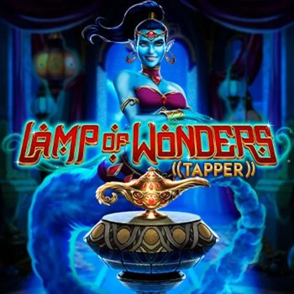 Lamp Of Wonders Tapper slot logo by Greentube at Jackpot Casino