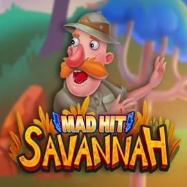 Mad Hit Savannah logo by RubyPlay Jackpot Casino