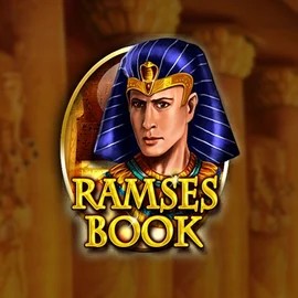 Ramses Book Deluxe online game logo by Gamomat on jackpotcasino.com.pl