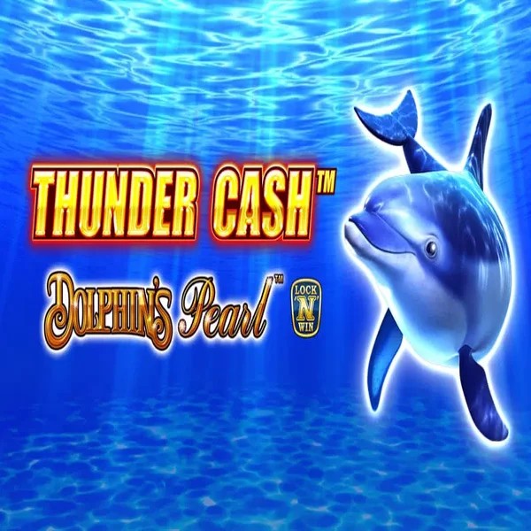 Thunder Cash Dolphins Pearl logo by Novomatic at Jackpot Casino