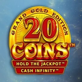 20 Coins Grand Gold Edition logo – Slots by Wazdan at Jackpot Casino
