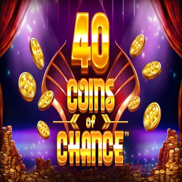 Official Slots logo: 40 Coins of Chance by SYNOT Games at Jackpot Casino