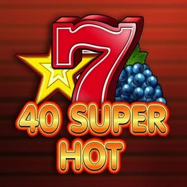 40 Super Hot slot visual from Amusnet Interactive available on jackpotcasino.com.pl