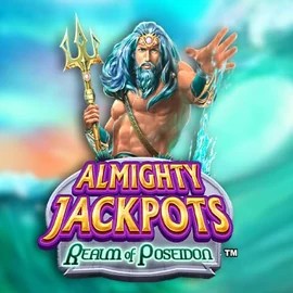 Official Jackpots logo: Almighty Jackpots – Realm of Poseidon by Novomatic at Jackpot Casino