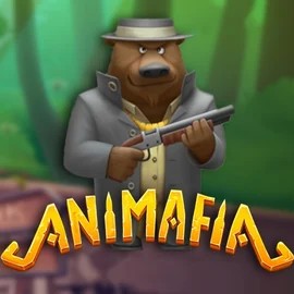 Official Slots logo: Animafia by Peter & Sons at Jackpot Casino