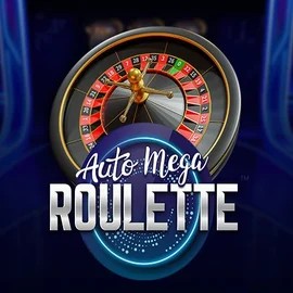 Auto Mega Roulette slot logo by Pragmatic Play at Jackpot Casino