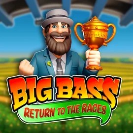 Big Bass Return to the Races by Pragmatic Play, showcased at jackpotcasino.com.pl – game logo