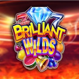 Brilliant Wilds logo by iSoftBet at Jackpot Casino