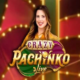 Live Casino logo of Crazy Pachinko from Evolution at Jackpot Casino