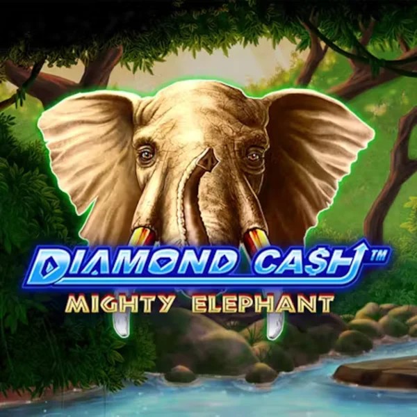 Try Diamond Cash Mighty Elephant slot by Greentube on jackpotcasino.com.pl – logo image