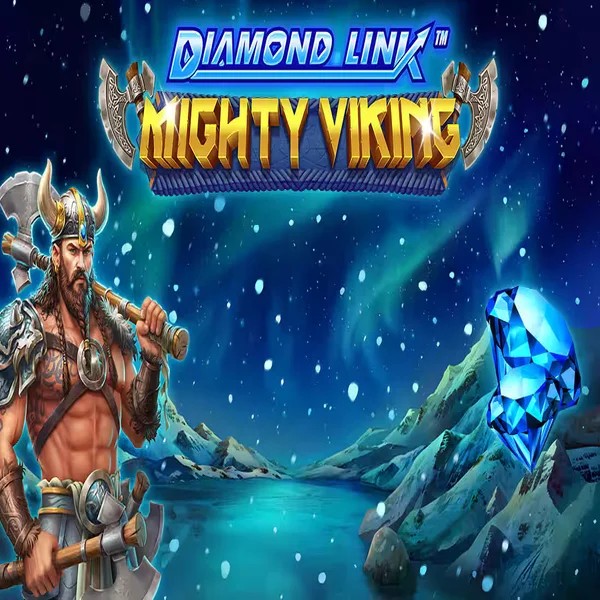Diamond Link Mighty Viking casino game by Greentube – featured logo at Jackpot Casino