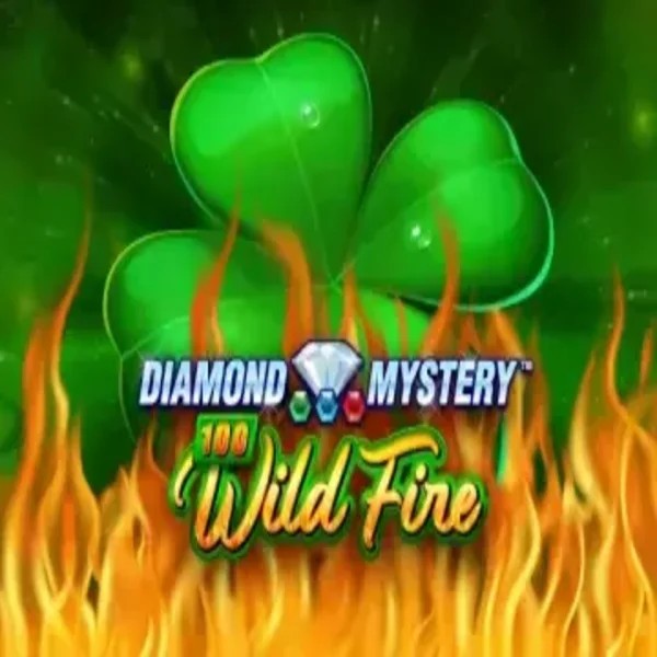 Slots logo of Diamond Mystery 100 Wild Fire from Greentube at Jackpot Casino