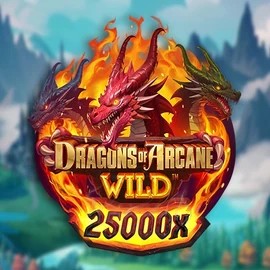 Dragons of Arcane Wild slot icon by Foxium, available at Jackpot Casino