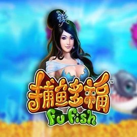 Fu Fish slot visual from Skywind Group available on jackpotcasino.com.pl