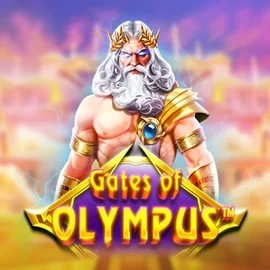 Gates of Olympus slot logo by Pragmatic Play at Jackpot Casino