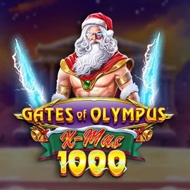 Gates of Olympus Xmas 1000 logo by Pragmatic Play Jackpot Casino