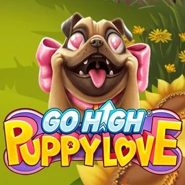 Slots logo of Go High Puppy Love from RubyPlay at Jackpot Casino