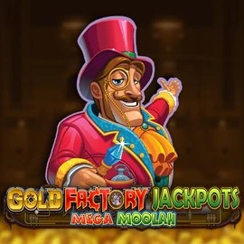 Gold Factory Jackpots Mega Moolah – slot by Aurum Signature Studios, featured at jackpotcasino.com.pl