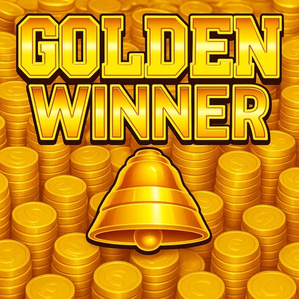Golden Winner slot logo by Inspired Gaming at Jackpot Casino