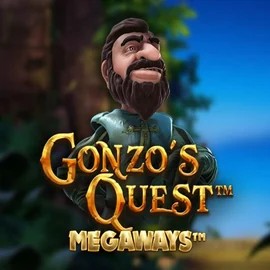 Gonzo's Quest Megaways slot logo by Red Tiger Gaming at Jackpot Casino