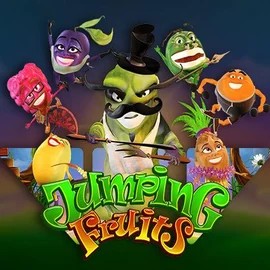 Try Jumping Fruits slot by Wazdan on jackpotcasino.com.pl – logo image