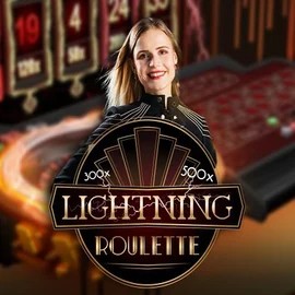 Lightning Roulette casino game by Evolution – featured logo at Jackpot Casino