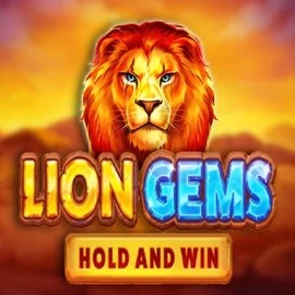 Lion Gems Hold and Win logo by Playson Jackpot Casino