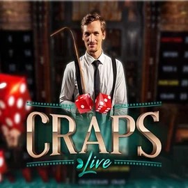 Live Craps casino game by Evolution – featured logo at Jackpot Casino