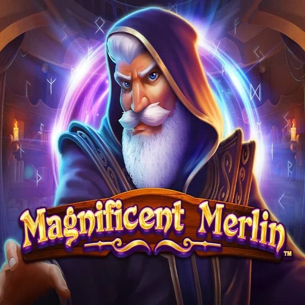 Magnificent Merlin slot visual from Greentube available on jackpotcasino.com.pl