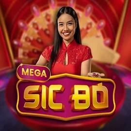 Official Live Casino logo: Mega Sic Bo by Pragmatic Play at Jackpot Casino