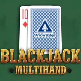 Multihand Blackjack online game logo by Pragmatic Play on jackpotcasino.com.pl