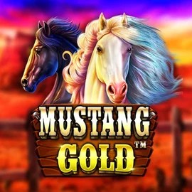 Mustang Gold logo by Pragmatic Play Jackpot Casino