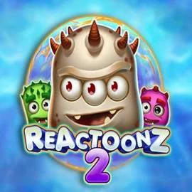 Reactoonz 2 slot visual from Play'n GO available on jackpotcasino.com.pl