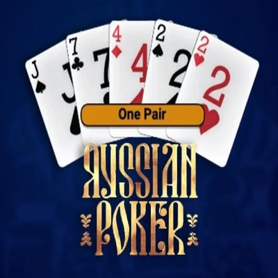 Russian Poker slot icon by OneTouch Games, available at Jackpot Casino