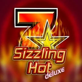 Sizzling Hot Deluxe logo – Slots by Novomatic at Jackpot Casino