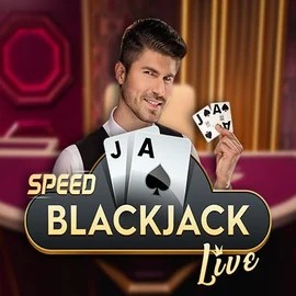 Speed Blackjack slot icon by Pragmatic Play, available at Jackpot Casino