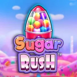 Sugar Rush logo by Pragmatic Play Jackpot Casino