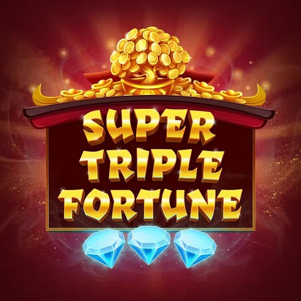 Super Triple Fortune logo by Greentube at Jackpot Casino