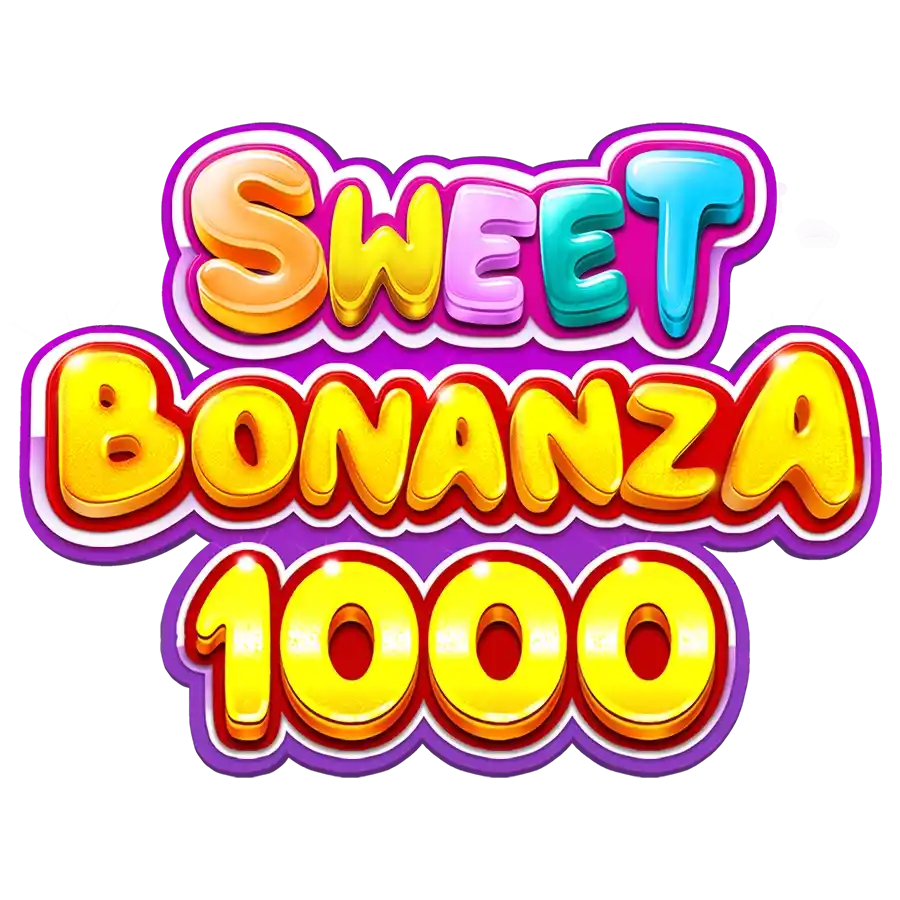 Official Slots logo: Sweet Bonanza 1000 by Pragmatic Play at Jackpot Casino