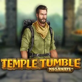 Try Temple Tumble Megaways slot by Relax Gaming on jackpotcasino.com.pl – logo image