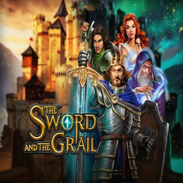 The Sword and the Grail logo by Play’n GO at Jackpot Casino