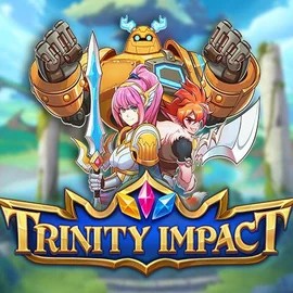 Trinity Impact slot logo by Play'n GO at Jackpot Casino