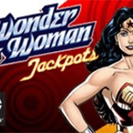 Wonder Woman Jackpots logo by Amaya at Jackpot Casino